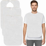12 Pack Premium Adult Bibs - bibs for adults Men, Women Eating Cloth for Elderly Seniors and V1369-AZ3-W-18923