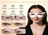 Under Eye Red Light Therapy Glasses, Eye Massager Devices for Relieve Eye Bag, Reducing Dark Circles V1107-111-50320