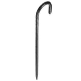 Rebar Stakes, 406.4 mm, Heavy-Duty 10 mm Diameter J Hook, Galvanized Steel Ground Anchors with V952-LWDDJG16YC10U07F7001V0