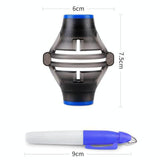 360-Degree Rotatable Golf Ball Scriber With 2 Pens - Draw Five Lines PRL-A1037654060DBT