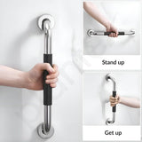 2 Pack, Wall Bracket for Handrail, Non-slip handrail for the bathroom, for shower, toilet, bath, for V1189-LC-LY-00186