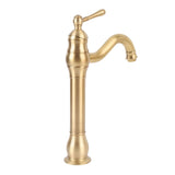 Single Handle Single Hole Vessel Sink Faucet Swivel Bathroom Faucet Hot and Cold Water Tap with 2 V1294-YM0901-3112250016211