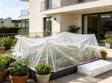 6.5FT x 10FT Netting Ultra Fine Mesh Netting Plant Cover Insect Bird Netting Barrier for V1366-AZ2-W-14227