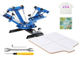 4 Color 1 Station Silk Screening Screenprint Press Screen Printing Machine V952-SYJTTSSYZZ417ZTAWV0
