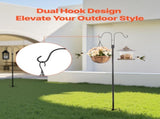 Double Shepherds for Outdoor, 8 Pack 1560 mm Heavy Duty Bird Feeder Pole, 19 mm Thick Garden V952-WNGJSMYRGG60BN2LV001V0