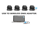 USB to Wireless DMX Transmitter Adapter for Stage Lighting Control V1294-YM0901-L6752US-3