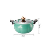 Micro Pressure Cooker Pumpkin Non Stick Multifunctional Soup Pot Gas Stove Universal Kitchen Tool V1294-YM0521-3118230059412