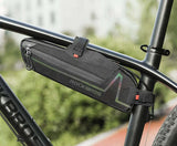 Bike Top or Under Tube Bag Reflective Material Road MTB Mountain Commuter Hybrid Ebike Tourer V382-TUBEBAGRBBLK