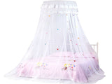 Round Canopy Lace Princess Style Mosquito Net Bed Curtain for Children Bed V1294-YM0901-JY25244-01