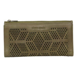 Pierre Cardin Perforated Leather Ladies Handy Travel Wallet - Olive V563-PC-3351-OLIVE