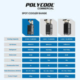 POLYCOOL 2.7kW Portable Industrial Spot Cooler V219-AIRINDPLYA35K