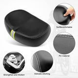 Bicycle saddle - Comfortable wide bicycle saddle - With memory foam pad - Comfort V1188-ZXY-131-449