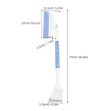 360&deg Pivoting Snow Scraper with Extendable Handle, Multi-Use Ice Scraper, Sponge Brush & Window V1369-AZ3-W-17239
