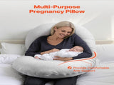 Pregnancy Pillow, C-Shaped Full Body Maternity Pillow, Ultra-Soft and Breathable Pregnant Support V952-YFZTBWSCXYTSN5OZWV0