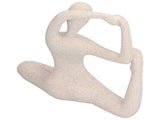 Yoga Pose Statue Nordic Sandstone Resin Yoga Pose Figurines Collectible Decoration Gifts for Home V1294-YM0714-3115210193513