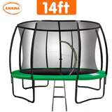 Kahuna 14 ft Trampoline - Green TRA-KAH-14-GN