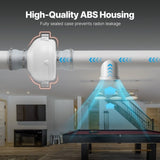 4" to 4.5" Radon Mitigation Fan System Quiet 260CFM Inline Duct Waterproof V952-DFSDJ4INCH26WNZBVV3