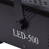 Fog Machine 500W 18 LED Lights Smoke Machine Wireless Wired Remote Control for Parties Stages V1294-YM0901-3119260006912