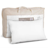 Giselle Bedding Goose Feather Down Pillow Luxury Twin Pack PILLOW-GOOSE-WALLX2