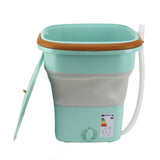 16L Portable Washing Machine with Soft Spin Function Drain Pipe 65W Fully Automatic Portable Washer V1294-YM0901-3113230329312