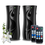 2pack Automatic Air Freshener Spraying Dispenser, Wall Mounted or Freestanding Sprayer Holder, V1369-AZ3-W-11484