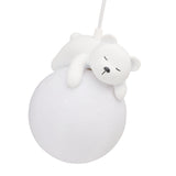 Bear Moon Pendant Lamp 3D Moon Pendent Light Ceiling Hanging Lamp for Bedroom Children Room V1294-YM0901-3119250023211