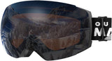 OutdoorMaster Ski Goggles PRO - Frameless, Interchangeable Lens 100% UV400 Protection Snow Goggles V1168-QT-8570-VOF3