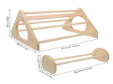 Set of 2 Adjustable Wooden Roosting Bars for Chickens, Prevents Trampling in Small Chicken Coops and V1370-AZ4-10931