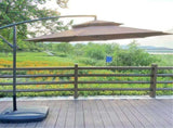 2.7m Double Top Sunshade Umbrella Cloth Replace Outdoor Courtyard Garden Umbrella Surface Replace V1294-YM0710-240124HL06-3