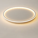 Round Ceiling Light Thin Flat Modern Flush Mount Lighting Fixture for Bedroom 100265V Warm Light V1294-YM0901-3119240077611