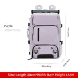4-in-1 Convertible Travel Backpack & Briefcase - Large Capacity, 16" Laptop Compartment, USB V888-ELOSUNG37088