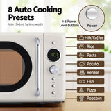 Devanti 20L Microwave Oven 700W Cream MIO-EF20L-CR