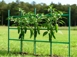 Garden Stakes, 50 Pack, 1170 mm, Plastic Coated Metal Tomato Stakes, Garden Sticks for Plants V952-ZWZCHYZ12M11ZDALY001V0