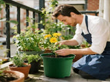 3 Gallon Plastic Nursery Pots, 10 Inch Round Plant Pots with Drainage Holes, 10 Pack Planting Pot V1258-DP02-C-1474