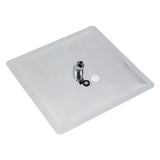12" Stainless Steel Rainfall Shower Head Waterfall Rain Chrome Square UltraSlim V1294-YM0901-US-JY00012