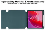 Case for Lenovo Tab M11/Xiaoxin Pad 11 2024 PUAcrylic Tablet Stand Cover with Bluetooth Keyboard V1237-ZY-203-5386