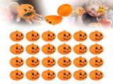24pcs Pumpkin Box,Desktop Decor Party Container Pumpkin Decor Mini Pumpkin Bucket Plastic Pumpkin V1369-AZ3-W-21087