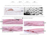 Pink 2XL size Plush Flannel Robe for Couples - Thickened Warm Bathrobe with Shawl Collar, Soft V888-ELOSUNG50097