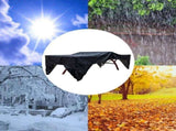 Ping Pong Table Cover,Table Tennis Cover Waterproof Sunproof Indoor & Outdoor Fits Universal Tables V1192-AZ-W-6232