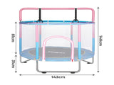 Centra 55" Kids Trampoline Rebounder Pink SP1046-55