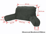 Easyrest Standard Backrest Pillow Charcoal V442-ERT-PILLOW-STANDARDBACKREST-CHARCOAL-SH