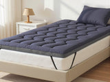 Giselle Bedding 5cm Pillowtop Topper Bamboo Polyester Blend Fibre Pad for Back Pain Relief Washable TOPPER-WA-CHAR-KS