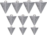 Pyramid Sinkers Fishing Weights Sinkers, Saltwater Freshwater Lead Weight Sinker for Ocean Surf Gear V1259-DP01-A-1439
