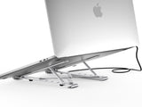 CHOETECH HUB-M43 7-in-1 USB-C Multiport Adapter with Foldable Laptop Stand V28-ELECHOHUBM43