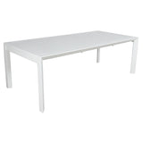 Iberia 178cm Aluminium Outdoor Dining Table White V315-VOUT-ICA-13