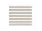 Marlow Blackout Zebra Roller Blind Curtains 90x210 Beige CD1015-90X210-WH