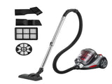 Devanti Vacuum Cleaner Bagless Canister 2000W 25kPa Powerful Suction 4L VAC-KB-8006-RD