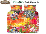 Melli Mello Exotic Quilt Cover Set Queen V442-INT-QUILTCS-EXOTIC-MULTI-QS