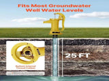 Well Hand Pitcher Pump, 25 ft Maximum Lift, Antique Cast Iron Manual Hand Water Pump, NPT 1-1/4 in V952-SDYSBBTZTHS08KJEY001V0