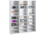 Media Storage Cabinet, 9-layer DVD Shelf Holds up to 756 CDs, Adjustable CD Shelves 27 Compartments, V952-DVDCDCCJKFS26LT9HV0